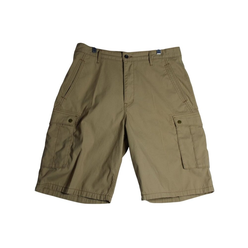 Levis Strauss Khaki Cargo Shorts Mens w34 (11" Inseam)
